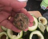 A picture of step 2 of Stuffed zucchini Turkish style.