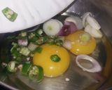 A picture of step 1 of Cheese omelette.