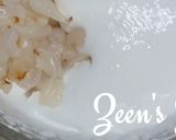A picture of step 2 of Lychee and Cream.