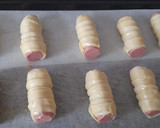 Foto del paso 3 de la receta: Salchichas en hojaldre