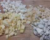 Foto del paso 5 de la receta: Quiché cuatro quesos (con masa quebrada casera)