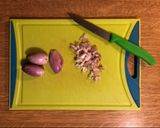 Fésűkagyló almaboros szószban recept fázis 1 fotója