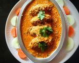 A picture of step 6 of Raw Banana Kofta Curry.