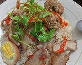 Hình bước làm 8 của món Xôi Thịt