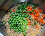 A picture of step 1 of Barnyard millet khichdi.