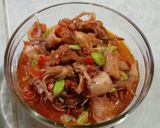 Foto langkah ke 4 dari resep Cumi asin Pete pedes.