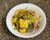 Hình bước làm 4 của món Bò Xào Cải Chua