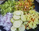 Une image de l'étape 1 de Poêlée de légumes.