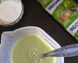 Foto langkah ke 2 dari resep Coconut Cream Matcha Lava.