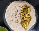 Healthy Paneer Capsicum Rolls recipe step 6 photo