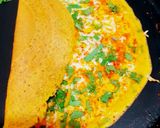 લેફ્ટ ઓવર રાઈસ બેસન ઢોંસા (Left Over Rice Besan Dosa Recipe In Gujarati) રેસીપી સ્ટેપ4ફોટો