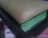 Foto langkah ke 10 dari resep Ogura Cake Pandan.