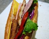 Foto del paso 5 de la receta: Sándwich de Pollo Empanizado