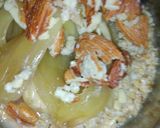 A picture of step 2 of Oat,almond,jack-fruit smoothie.