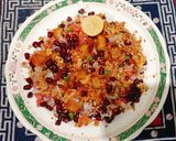 A picture of step 7 of Shakarkandi Chaat.
