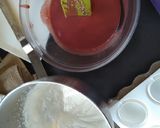 Une image de l'étape 3 de Gâteau mangue framboise.