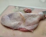 南瓜豆豉醬蒸雞腿的食譜步驟1照片