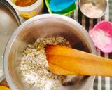 A picture of step 3 of Homemade ayurvedic mukhwas.