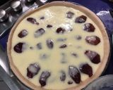 Une image de l'étape 11 de Tarte aux pêches de vigne et pignons de pin (pâte brisée épeautre pêche).