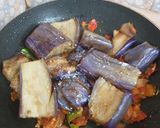 Foto langkah ke 3 dari resep Terong Teri Balado.