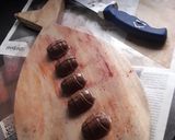 A picture of step 2 of Nolen Gur Chocolates.