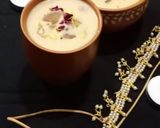 A picture of step 4 of Anjeer Rabdi.