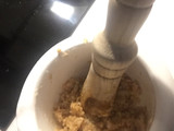 Carne con almendras