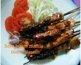 Foto langkah ke 7 dari resep Sate ayam manis berasa sate kambing 😄😄😄😄.