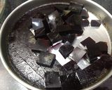 A picture of step 5 of Coffee jelly with yakult.