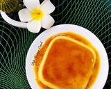 A picture of step 5 of Flan (Vietnamese Caramel Custard).