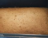 A picture of step 2 of Eggless vanilla pastry cake.