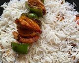 A picture of step 7 of Chicken Tikka Pulao.