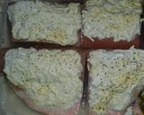 A picture of step 3 of Baked Salmon with Sour Cream Topping.