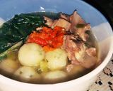 Foto langkah ke 5 dari resep Cilok kuah goang.