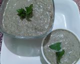 A picture of step 3 of Anardana chutney.