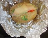 A picture of step 7 of Tiegan's stuffed potato's.
