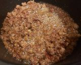 A picture of step 3 of Zuppa Toscana.