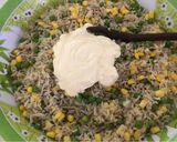 Foto del paso 2 de la receta: Arroz frío con mayonesa