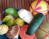 Foto langkah ke 1 dari resep Rujak Gobet Tingkep.