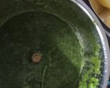 A picture of step 1 of Aloo mater or kachaloo.
