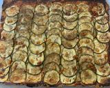 Une image de l'étape 6 de Tarte renversée aux courgettes.