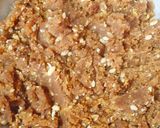A picture of step 4 of Gur wala halwa.