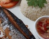 รูปขั้นตอนการทำที่ 2 ของ "ข้าวมันปลาโอทอด" 🐟🍚 My Style Fried-Thai Tuna Rice