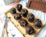 Foto langkah ke 10 dari resep 244. Banana Double Choco Muffin Cake.