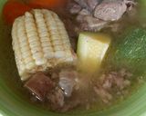 A picture of step 4 of Beef Soup (Caldo de Res).