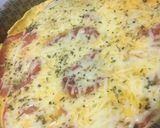 Foto del paso 4 de la receta: OMELET ABIERTO DE 🍅TOMATE🍅Y QUESO …🥓🧀🍖🍅🥚🥘 (XXL)