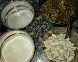 A picture of step 2 of Badam Paan.