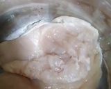 A picture of step 1 of Chicken shami kabab.