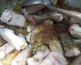 A picture of step 5 of Paya Nihari.