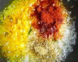 A picture of step 4 of Grilled Paneer Lababdar.